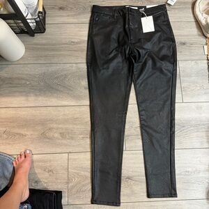Pleather skinny Kancan